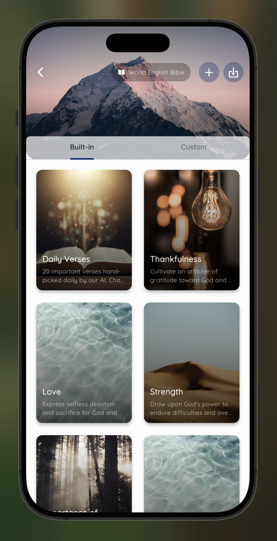 Bible Clock Verse Collections Grid View