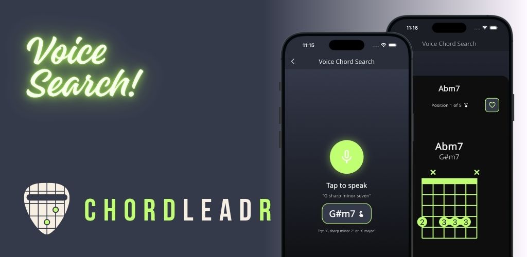 ChordLeadR 0.9.6: Voice-Powered Chord Search