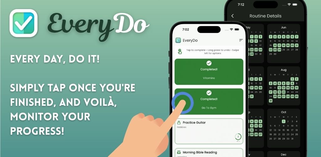 Introducing the All-New EveryDo: Habit Tracking Simplified